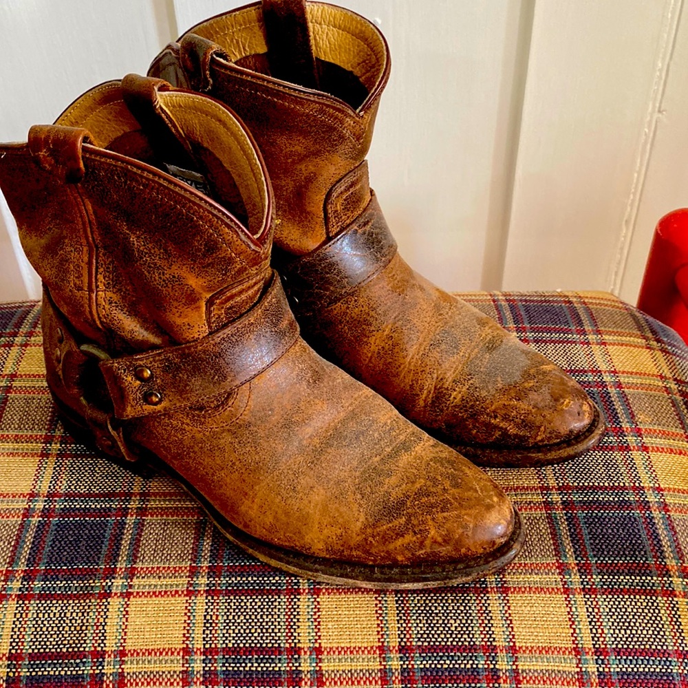 Frye Moto Boots